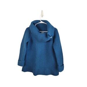 Kate Spade Live Colorfully Chunky Knit Tunic Wool Sweater Size Small